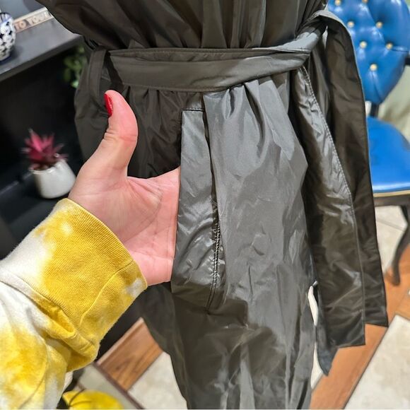 Liberzen Green Full Zip Mini Dress Size 6 NWOT - Picture 5 of 16